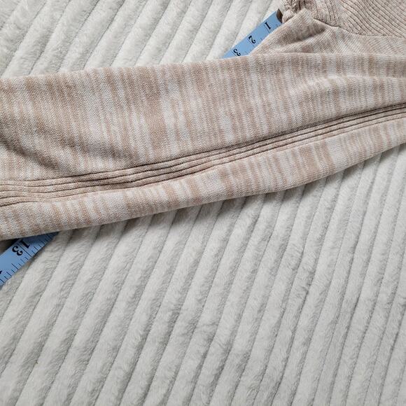 NWT Catherines Beige V-Neck Knit Sweater Women’s Plus Size 2X Soft Cotton Blend - Picture 5 of 10